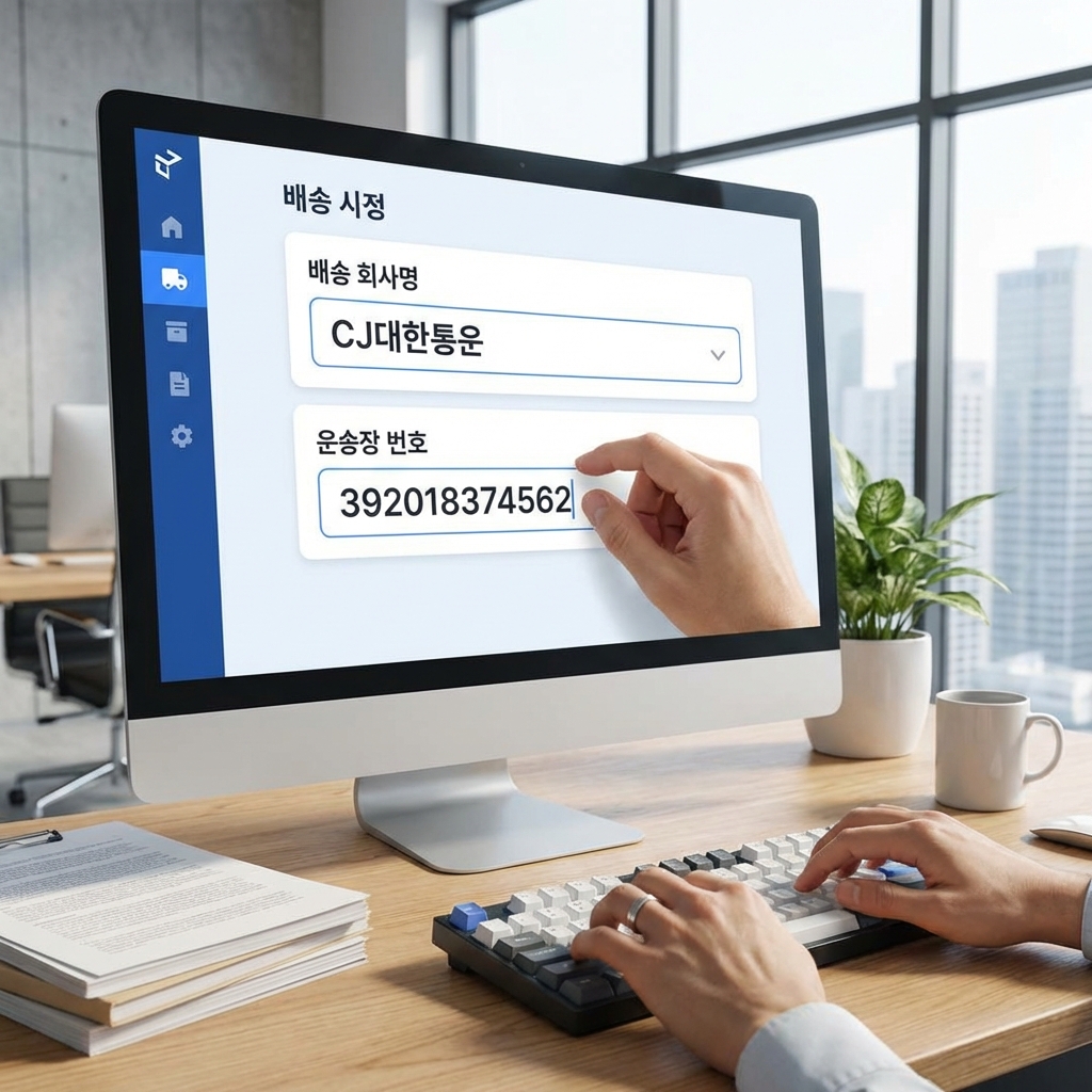 Nhập thông tin vận đơn